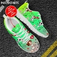 thumbnail image 1 of Colorful Cartoon Nurse Sneakers Women's Shoes Custom Name Doctor Print Mesh Pride Flat Shoes for Laides Dropshipping, 1 of 7