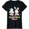 thumbnail image 1 of Colorful Cartoon Rabbit Easter Day T-Shirt for Cafeteria Crew Staff Celebrations, 1 of 5
