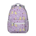 thumbnail image 1 of Colorful Cartoon Students Backpack Fun Graffiti Style with Moon, Stars, and Space Theme, Durable and Comfortable for Students’s School and Outdoor Use, 1 of 6