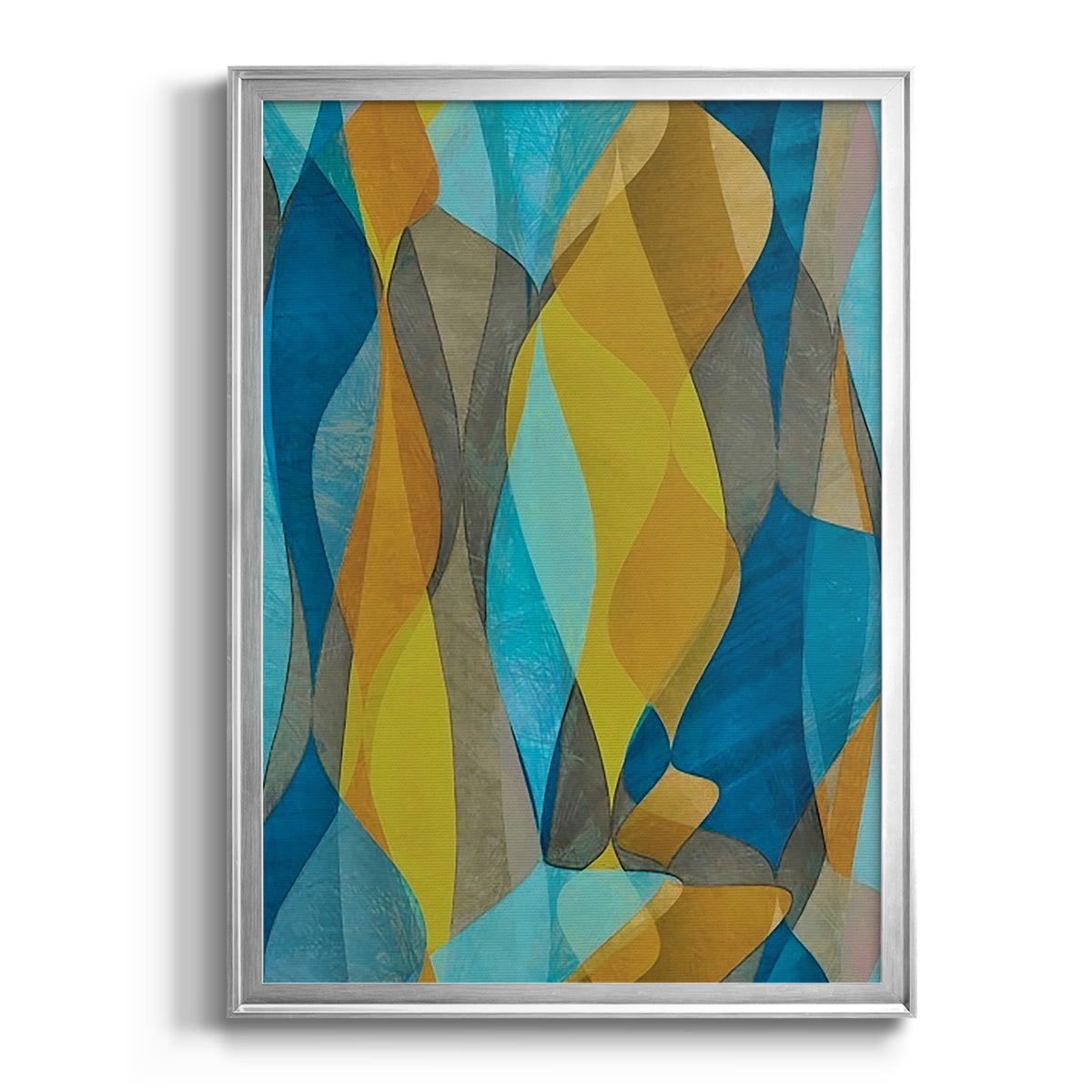 Colorful Cascade II Premium Framed Print, in Gold, Black, or Silver - Ready to Hang