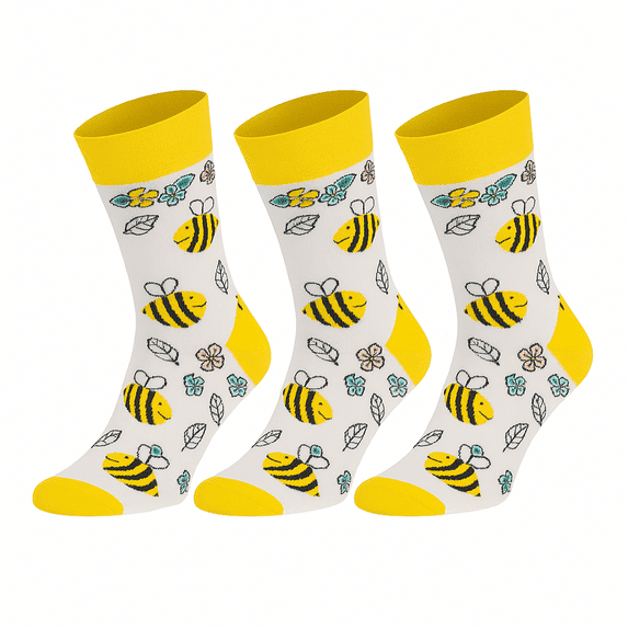Funny Food Socks for Men Women 3 Pairs Novelty Crew Socks Colorful Unisex Cotton Fit - Style 3