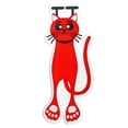 thumbnail image 1 of Colorful Cat Bookmarks Flat Bookmark Set Adult Page Markers Multicolor Reading Markers Cute Book Accessories Reading Companion Bookworm Gift, 1 of 1