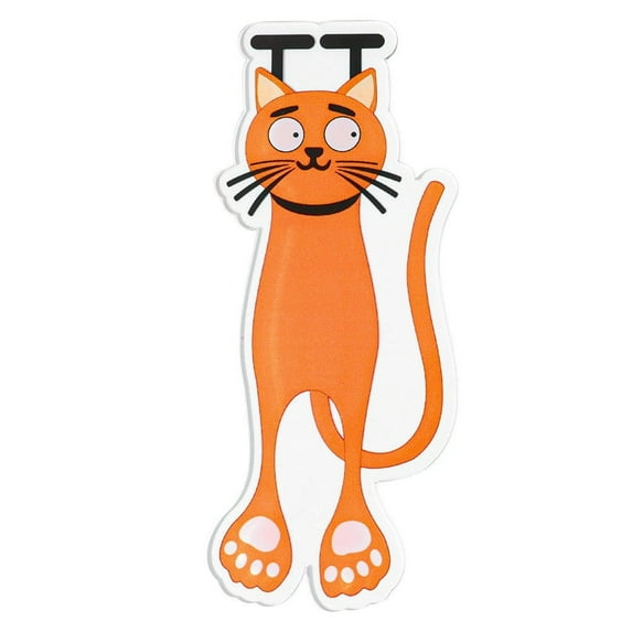 Colorful Cat Bookmarks Flat Bookmark Set Adult Page Markers Multicolor Reading Markers Cute Book Accessories Reading Companion Bookworm Gift