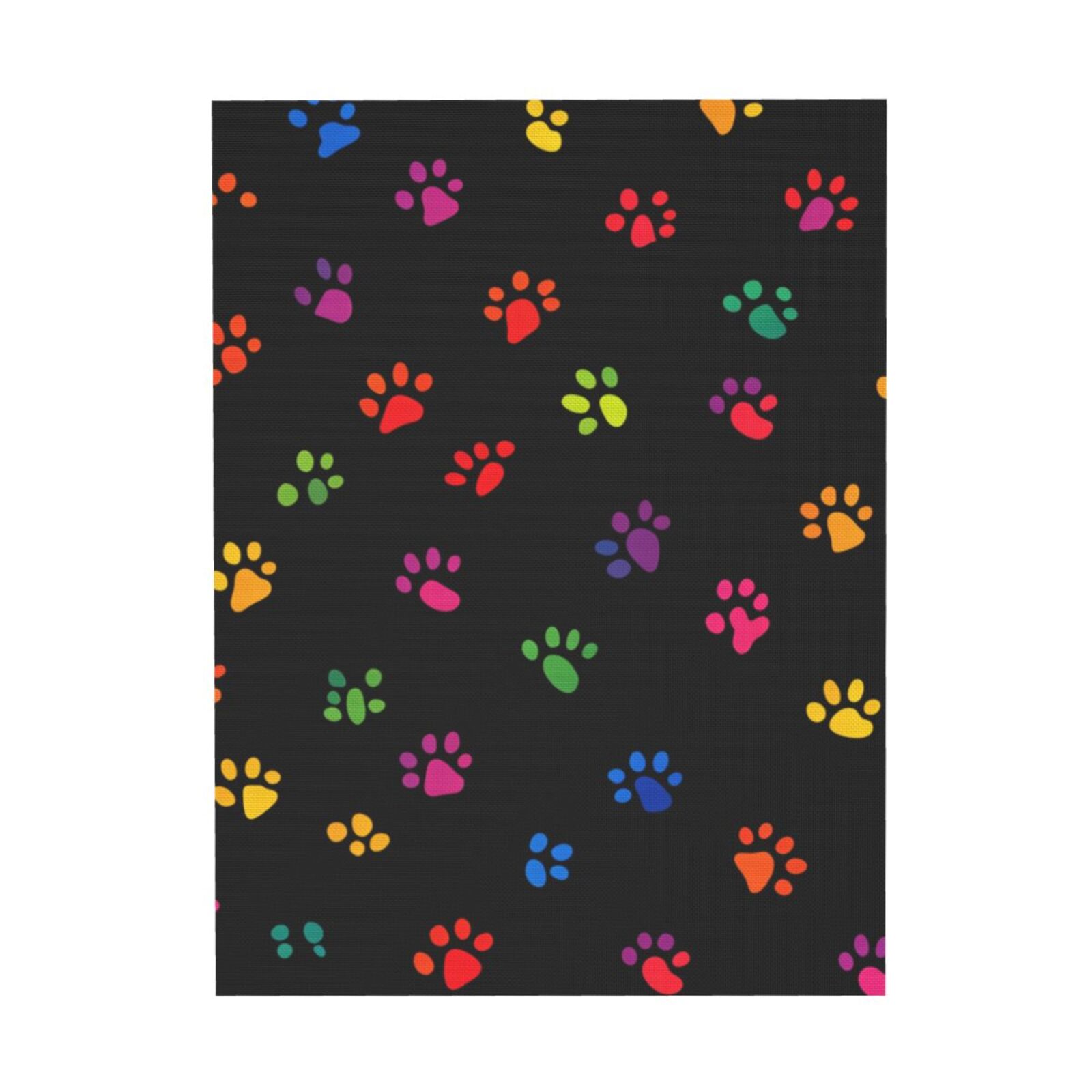 Colorful Cat Paws Wall Art Poster Modern Canvas Prints Artwork Canvas