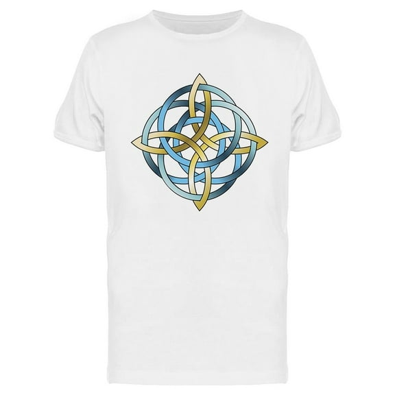Colorful Celtic Ornament T-Shirt Men -Image by Shutterstock, Male x-Large