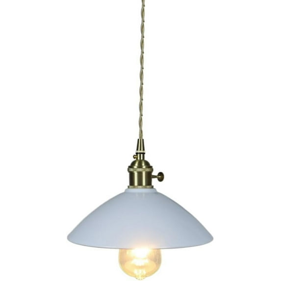 Colorful Ceramic Pendant Light Fixture with Switch, Nordic Round Dome Pendant Lighting, Vintage Farmhouse Pendant Lamp, Modern Minimalist Decorative Pendant Light for Kitchen Bar Dining Room