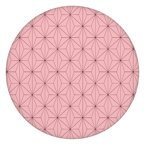 Colorful Checkered Tablecloth Featuring Retro Plaid Pattern, Abstract Geometric Design, Vintage Rustic Farmhouse Dining Table Decor