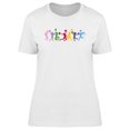 thumbnail image 1 of Colorful Cheerleaders   T-Shirt Women -Image by Shutterstock, Female XX-Large, 1 of 2