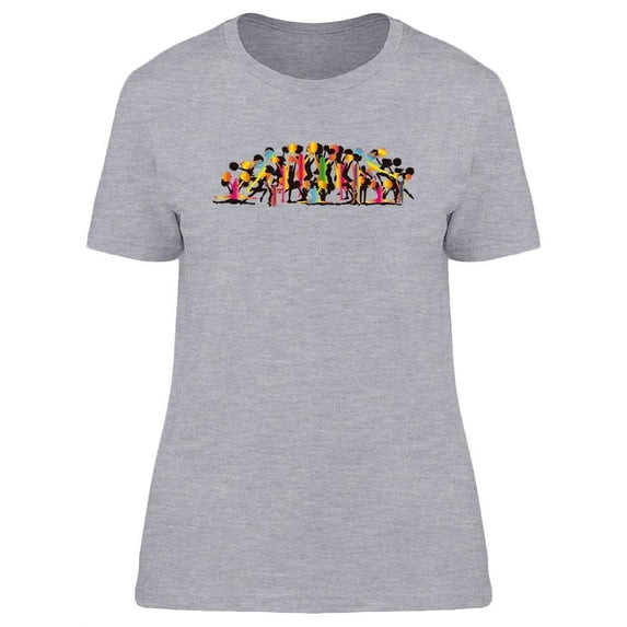 Colorful Cheerleading T-Shirt Women -Image by Shutterstock, Female x-Large