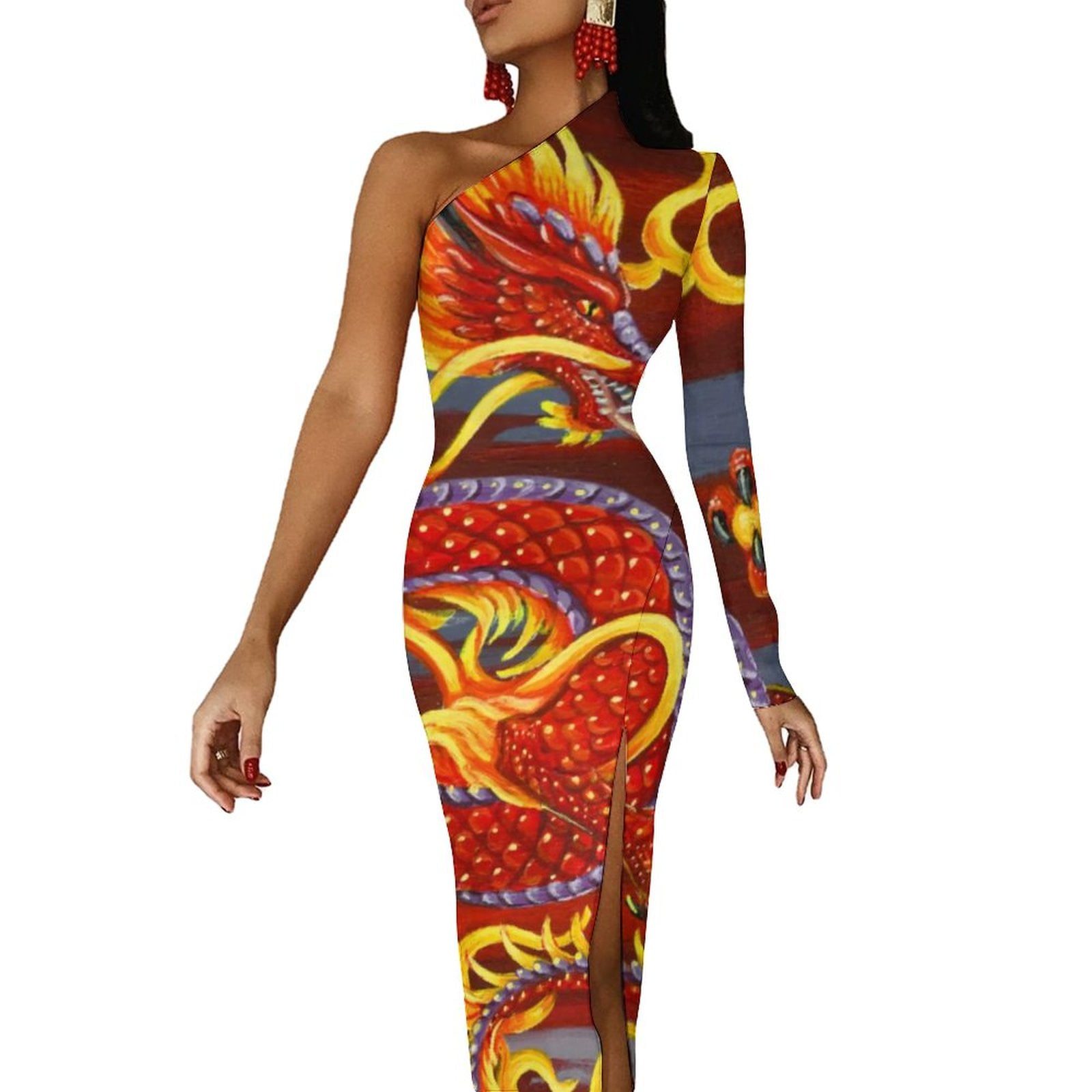 Dragon Maxi Dress main image 1