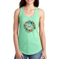 thumbnail image 1 of Colorful Christmas C. Racerback Tank Women -Victoria Barnes Designs, Female XX-Large, 1 of 4