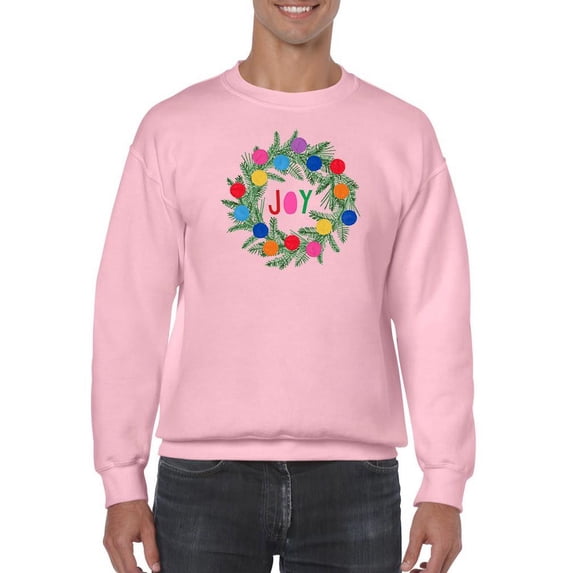 Colorful Christmas C. Sweatshirt Men -Victoria Barnes Designs, Male 5X-Large