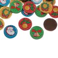 thumbnail image 1 of Colorful Christmas Chocolate Coins, Edibles, Christmas, 76 Pieces, 1 of 1