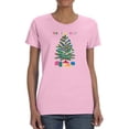thumbnail image 1 of Colorful Christmas Collection B T-Shirt Women -Victoria Barnes Designs, Female 4X-Large, 1 of 4