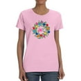 thumbnail image 1 of Colorful Christmas Collection C T-Shirt Women -Victoria Barnes Designs, Female Large, 1 of 4