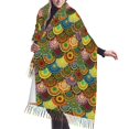 Colorful Circle Womens Scarf Pashmina Shawls Wraps Fashion Scarves