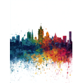 thumbnail image 1 of Colorful Cityscape Canvas Wall Art，Modern Home Decor Gift for Living Room Office Bedroom Hallway Dining Room, 1 of 8