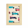 thumbnail image 1 of Colorful Classic Cars Cartoon Pattern Desktop Display Photo Frame Picture Art Painting 5x7 inch, 1 of 4