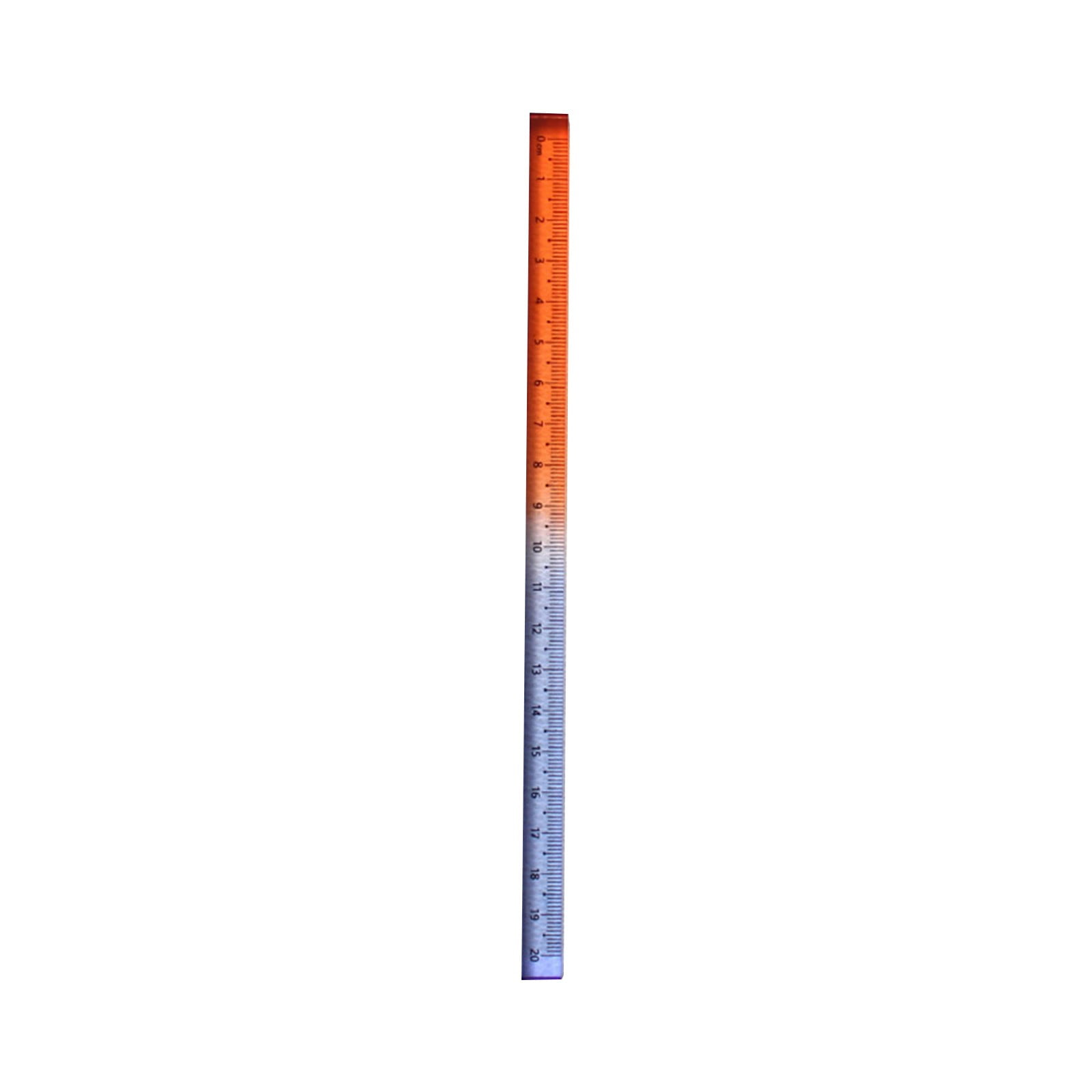 Colorful Transparent Ruler 6 Inch | Cube Acrylic Ruler - Transparent ...