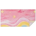 thumbnail image 1 of Colorful Cloud Star Pattern Rectangle Tablecloth 60"x120",Waterproof Polyester Rectangle Table Cloth, Wipeable Spillproof Polyester Tablecloth for Dining, Camping, Indoor and Outdoor, 1 of 6