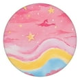 thumbnail image 1 of Colorful Cloud Star Pattern Round Fitted Tablecloth with Elastic Edge,Dining Table Cover Waterproof,Outdoor Round Tablecloth for Camping,Dining,Indoor and Outdoor, 1 of 7