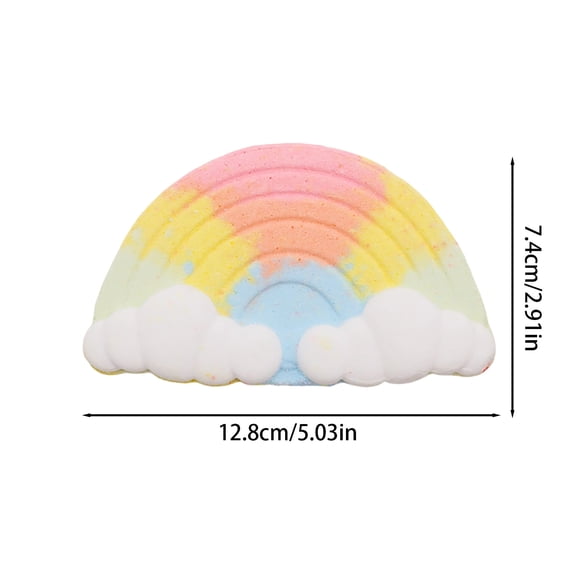 Colorful Clouds Themed Handmade Suds Bath Balls Producing Abundant Suds for A Joyful Bathing Experience for Children
