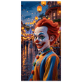 thumbnail image 1 of Colorful Clown Face Banner Carnival Theme Halloween Decoration for Party Fun Celebration Event, 1 of 9