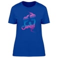 thumbnail image 1 of Colorful Cobra Colors T-Shirt Women -Image by Shutterstock, Female Large, 1 of 2