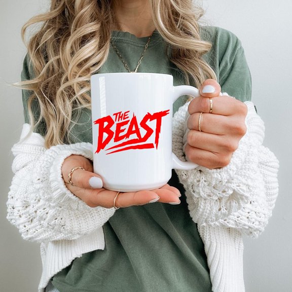 Colorful Coffee Mug: Vibrant Beast Design, Sarcastic Gift - 11oz/15oz/20oz