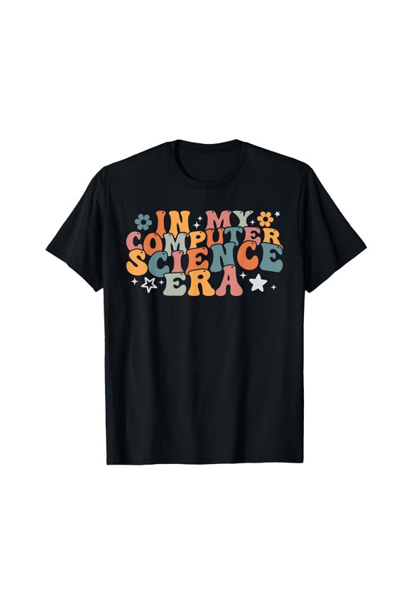 Colorful Computer Science Teacher T-Shirt for IT Professionals and Educators