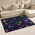 thumbnail image 1 of Colorful Confetti and Lights Soft Polyester Area Rug 31''x20'', Non Slip, Memory Foam, Water Absorbent, 1 of 7