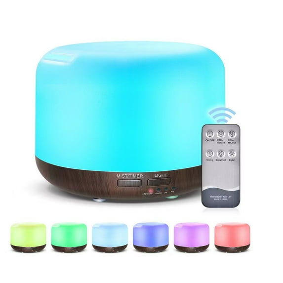 Colorful Cool Mini Humidifier, USB Personal Desktop Humidifier for Car, Waterless Auto Shut-off for Office Room, Bedroom,etc.
