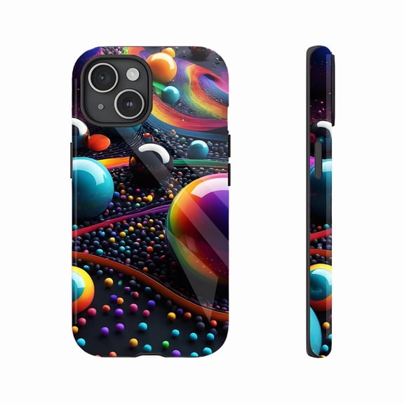 Colorful Cosmic Artistic Protective Case with Vibrant Galaxy - Inspired Design, Ideal for Art Lovers and Fashion Enthusiasts, Compatible with iPhone 11/12/13/14/15/16 (Pro Max/Plus) – Perfect Holiday