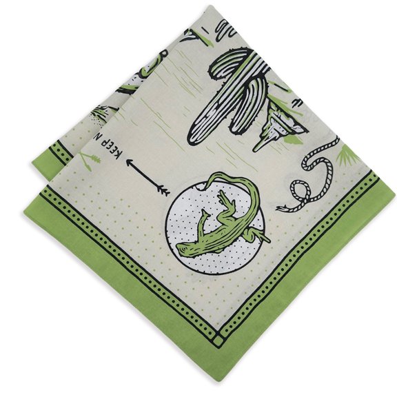 Colorful Cotton Bandanas Multiuse Head Wrap Oversized Scarf for Teenagers Boys Girls Desert Print