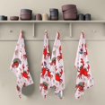 thumbnail image 1 of Colorful Crab Cartoon Drawing Tea Towels Set of 6 Shell Horse Conch Kitchen Dish Cloth with Hanging Loop, 18"x28"Lint-Free Absorbent Towel for Kitchen Drying Wiping and Cleaning, 1 of 5