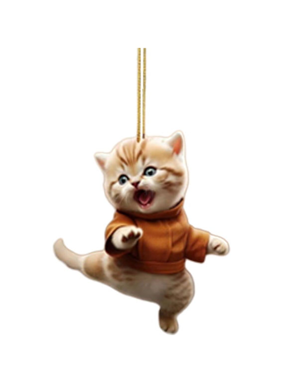 Colorful Creative Little Cats Keychain For Women Men Ketten Keychain Cute Jewelry