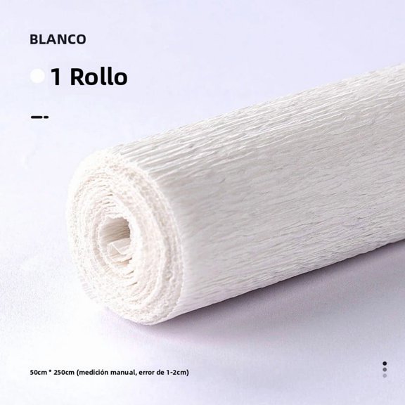 Colorful Crepe Paper Roll, 20 Colors, 250x50cm, for Origami and DIY Crafts, Flowers, Gift Wrapping