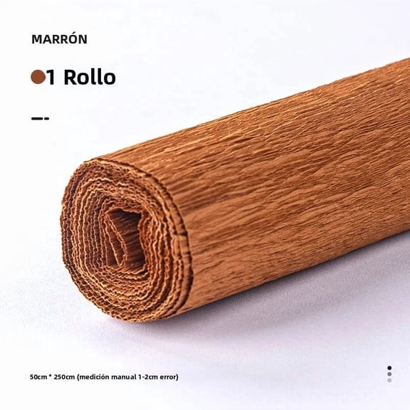 Colorful Crepe Paper Roll, 20 Colors, 250x50cm, for Origami and DIY Crafts, Flowers, Gift Wrapping