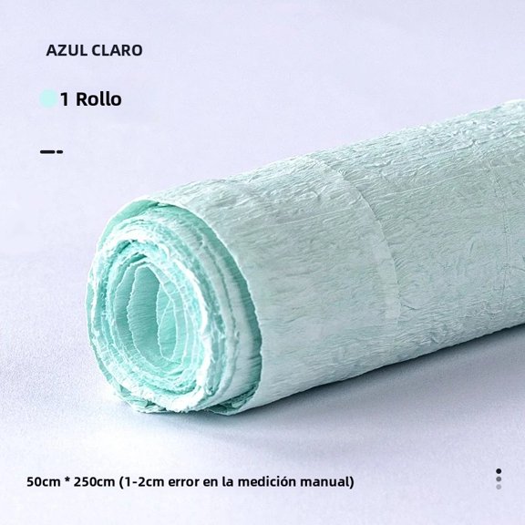 Colorful Crepe Paper Roll, 20 Colors, 250x50cm, for Origami and DIY Crafts, Flowers, Gift Wrapping