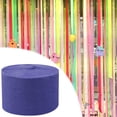 thumbnail image 1 of Colorful Crepe Paper Streamers Paper Party Streamers for Birthday Wedding Bridal New Year Eve Christmas Engagement Party Decorations Rainbow Party Decorations Craft Supplies 4.5cm*25m, 1 of 4