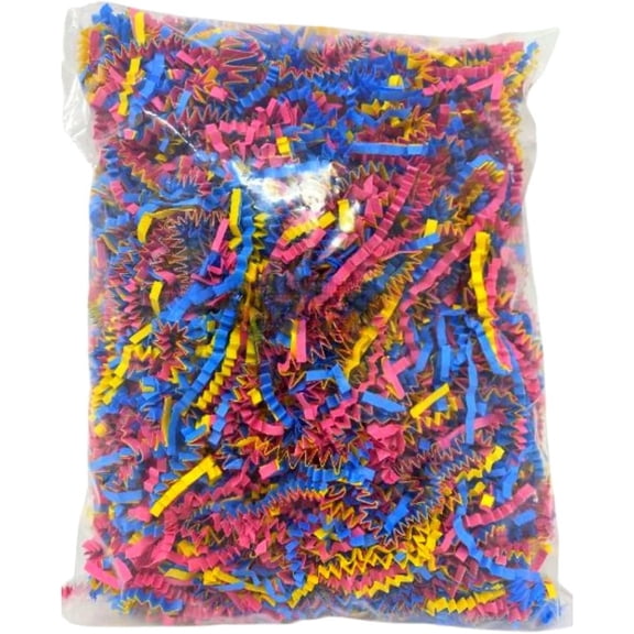 Colorful Crinkle Shred Paper Bird Toys, Parrot Foraging Foot Stuff Toys, Bite Resistant Play Toys for Budgie Finch Canary