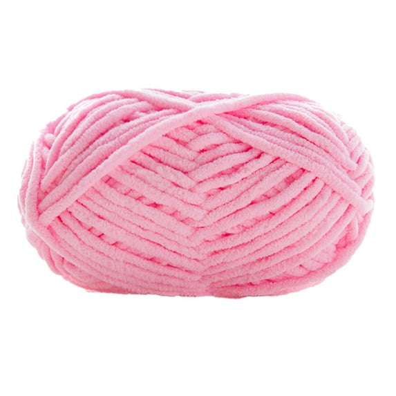 Colorful Crochet Thread Polyester Clear Texture Crochet Thread