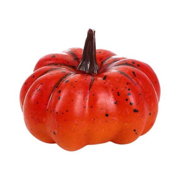 Colorful Crooked Mini Pumpkin Decor Fall Autumn Harvest Thanksgiving Decorations Faux Artificial Gourd Window Display Tabletop Party Prop,Red