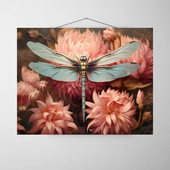 Colorful Cruisers - Dragon Fly Canvas Wall Art