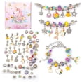 thumbnail image 1 of Harupink Charm Bracelet Making Kit For Girls Teens 85Pcs Jewelry Making Supplies Beads Arts And Crafts Set Handmade Craft Supplies For Diy Crafts Beginner Gift, 1 of 7