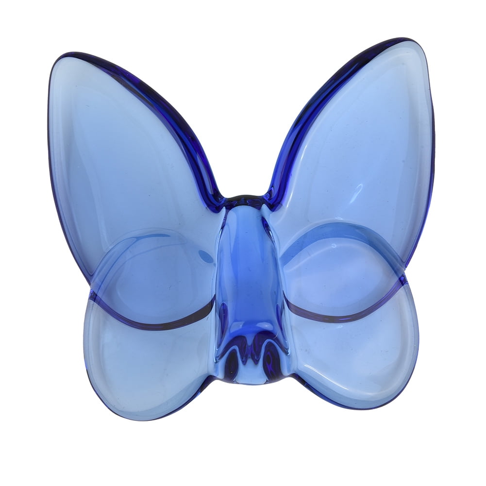 Colorful Crystal Butterfly Collection Figurines Collection Cut Glass Ornament Statue Animal