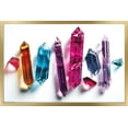 thumbnail image 1 of Colorful Crystals Wall Poster, 22.375" x 34", Framed, 1 of 3