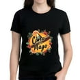 thumbnail image 1 of Colorful Cuno de Mayo Cotton Short Sleeve T-Shirt with and Vibrant Floral Design, 1 of 5