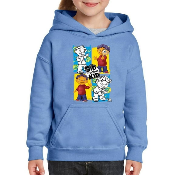 Colorful Curiosity Sid the Science Kid Design - Science And Learning Youth's Hoodie