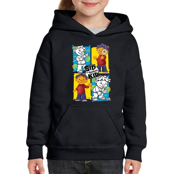 Colorful Curiosity Sid the Science Kid Design - Science And Learning Youth's Hoodie